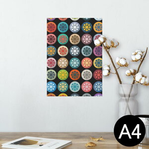 �|�X�^�[ �E�H�[���X�e�b�J�[ �V�[�����X�e�b�J�[ ���� 210×297mm A4 �ʐ^ �t�H�g �� �C���e���A ������� �������� wall sticker poster 008814 �͗l�@��@�����@�J���t��