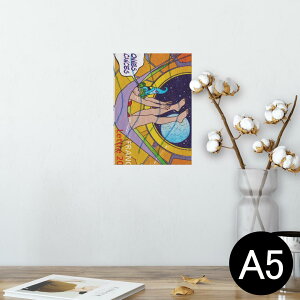 |X^[ EH[XebJ[ V[XebJ[  148×210mm A5 ʐ^ tHg  CeA   wall sticker poster 007388 ؎@@CXg