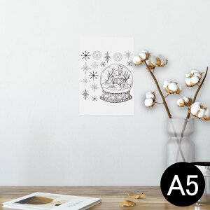 |X^[ EH[XebJ[ V[XebJ[  148×210mm A5 ʐ^ tHg  CeA   wall sticker poster 017583 NX}X@ Xm[h[@Y