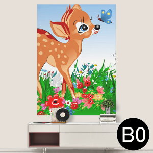 �|�X�e�b�J�[ �|�X�^�[ �E�H�[���X�e�b�J�[ �V�[�����X�e�b�J�[ ���� 1030mm×1456mm B0 �ʐ^ �t�H�g �� �C���e���A ������� �������� wall sticker poster 002811 �����@�L�����N�^�[�@�J���t��