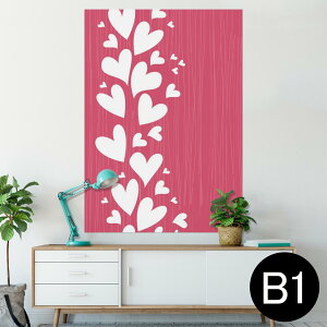 �|�X�^�[ �E�H�[���X�e�b�J�[ �V�[�����X�e�b�J�[ ���� 728×1030mm B1 �ʐ^ �t�H�g �� �C���e���A ������� �@�������� wall sticker poster 000175 �n�[�g�@�s���N�@�C���X�g