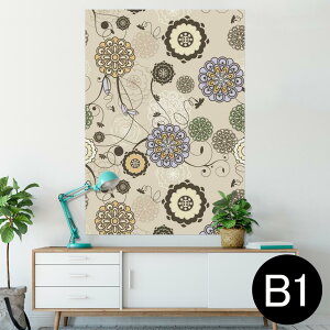 �|�X�^�[ �E�H�[���X�e�b�J�[ �V�[�����X�e�b�J�[ ���� 728×1030mm B1 �ʐ^ �t�H�g �� �C���e���A ������� �@�������� wall sticker poster 000741 �ԁ@�͗l