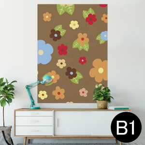 �|�X�^�[ �E�H�[���X�e�b�J�[ �V�[�����X�e�b�J�[ ���� 728×1030mm B1 �ʐ^ �t�H�g �� �C���e���A ������� �@�������� wall sticker poster 000745 �ԁ@�J���t��