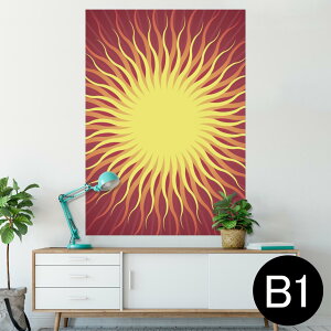 �|�X�^�[ �E�H�[���X�e�b�J�[ �V�[�����X�e�b�J�[ ���� 728×1030mm B1 �ʐ^ �t�H�g �� �C���e���A ������� �@�������� wall sticker poster 001099 ���z�@SUN