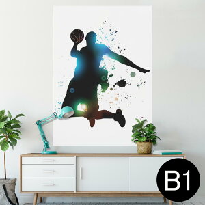 �|�X�^�[ �E�H�[���X�e�b�J�[ �V�[�����X�e�b�J�[ ���� 728×1030mm B1 �ʐ^ �t�H�g �� �C���e���A ������� �@�������� wall sticker poster 001170 �o�X�P�b�g�{�[���@�_���N