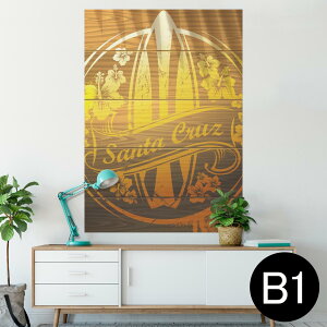 �|�X�^�[ �E�H�[���X�e�b�J�[ �V�[�����X�e�b�J�[ ���� 728×1030mm B1 �ʐ^ �t�H�g �� �C���e���A ������� �@�������� wall sticker poster 001230 �T�[�t�B���@�n���C