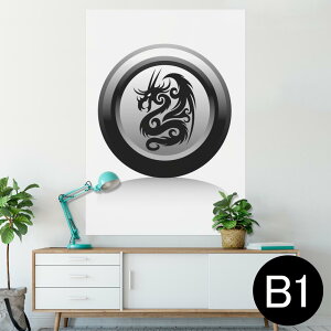 �|�X�^�[ �E�H�[���X�e�b�J�[ �V�[�����X�e�b�J�[ ���� 728×1030mm B1 �ʐ^ �t�H�g �� �C���e���A ������� �@�������� wall sticker poster 001231 �N�[�� �h���S���@��