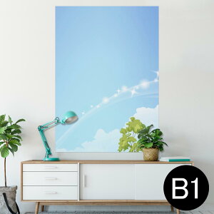 �|�X�^�[ �E�H�[���X�e�b�J�[ �V�[�����X�e�b�J�[ ���� 728×1030mm B1 �ʐ^ �t�H�g �� �C���e���A ������� �@�������� wall sticker poster 001391 ���R�@�ԁ@��