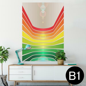 �|�X�^�[ �E�H�[���X�e�b�J�[ �V�[�����X�e�b�J�[ ���� 728×1030mm B1 �ʐ^ �t�H�g �� �C���e���A ������� �@�������� wall sticker poster 003530 �J���t���@�V���v���@����