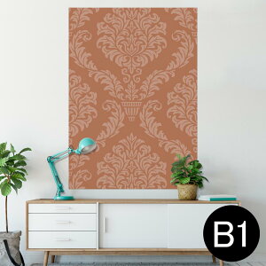 �|�X�^�[ �E�H�[���X�e�b�J�[ �V�[�����X�e�b�J�[ ���� 728×1030mm B1 �ʐ^ �t�H�g �� �C���e���A ������� �@�������� wall sticker poster 003829 �͗l�@�G���K���g�@�I�����W