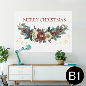 �|�X�^�[ �E�H�[���X�e�b�J�[ �V�[�����X�e�b�J�[ ���� 728×1030mm B1 �ʐ^ �t�H�g �� �C���e���A ������� �@�������� wall sticker poster 020522 �N���X�}�X �|�C���Z�`�A �� flower