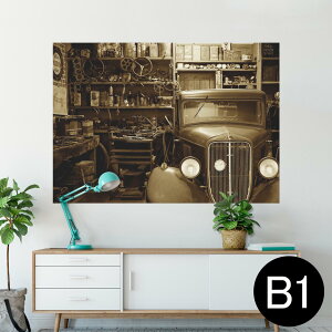 �|�X�^�[ �E�H�[���X�e�b�J�[ �V�[�����X�e�b�J�[ ���� 728×1030mm B1 �ʐ^ �t�H�g �� �C���e���A ������� �@�������� wall sticker poster 026043 �ԁ@�N���V�b�N�J�[�@�r���e�[�W