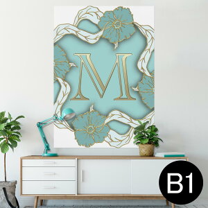 �|�X�^�[ �E�H�[���X�e�b�J�[ �V�[�����X�e�b�J�[ ���� 728×1030mm B1 �ʐ^ �t�H�g �� �C���e���A ������� �@�������� wall sticker poster 026076 �C�j�V�����@�ԁ@M