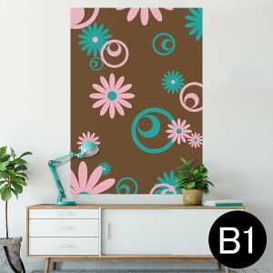 �|�X�^�[ �E�H�[���X�e�b�J�[ �V�[�����X�e�b�J�[ ���� 728×1030mm B1 �ʐ^ �t�H�g �� �C���e���A ������� �@�������� wall sticker poster 004968 �ԁ@�@�u���E��