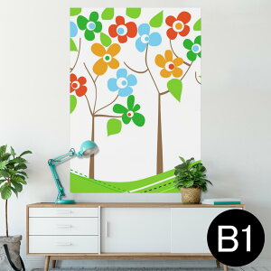 �|�X�^�[ �E�H�[���X�e�b�J�[ �V�[�����X�e�b�J�[ ���� 728×1030mm B1 �ʐ^ �t�H�g �� �C���e���A ������� �@�������� wall sticker poster 005046 �ԁ@�|�b�v�@�J���t��