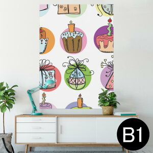 �|�X�^�[ �E�H�[���X�e�b�J�[ �V�[�����X�e�b�J�[ ���� 728×1030mm B1 �ʐ^ �t�H�g �� �C���e���A ������� �@�������� wall sticker poster 005357 �v���[���g�@�P�[�L�@�C���X�g