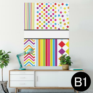 �|�X�^�[ �E�H�[���X�e�b�J�[ �V�[�����X�e�b�J�[ ���� 728×1030mm B1 �ʐ^ �t�H�g �� �C���e���A ������� �@�������� wall sticker poster 005363 �J���t���@�|�b�v�@�͗l