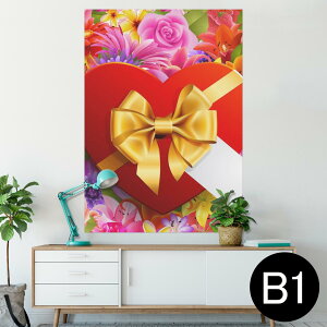 �|�X�^�[ �E�H�[���X�e�b�J�[ �V�[�����X�e�b�J�[ ���� 728×1030mm B1 �ʐ^ �t�H�g �� �C���e���A ������� �@�������� wall sticker poster 005609 �ԁ@�@�n�[�g