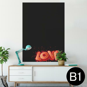 �|�X�^�[ �E�H�[���X�e�b�J�[ �V�[�����X�e�b�J�[ ���� 728×1030mm B1 �ʐ^ �t�H�g �� �C���e���A ������� �@�������� wall sticker poster 006534 �p��@�����@�n�[�g