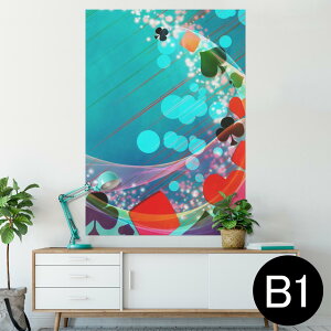 �|�X�^�[ �E�H�[���X�e�b�J�[ �V�[�����X�e�b�J�[ ���� 728×1030mm B1 �ʐ^ �t�H�g �� �C���e���A ������� �@�������� wall sticker poster 006964 �g�����v�@�@�u���[