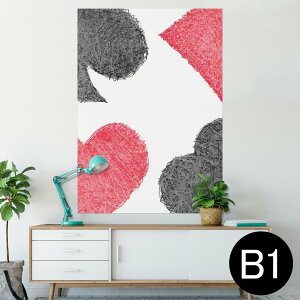 �|�X�^�[ �E�H�[���X�e�b�J�[ �V�[�����X�e�b�J�[ ���� 728×1030mm B1 �ʐ^ �t�H�g �� �C���e���A ������� �@�������� wall sticker poster 006980 �g�����v�@�n�[�g