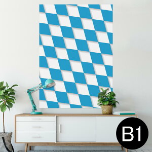 �|�X�^�[ �E�H�[���X�e�b�J�[ �V�[�����X�e�b�J�[ ���� 728×1030mm B1 �ʐ^ �t�H�g �� �C���e���A ������� �@�������� wall sticker poster 006985 �s���͗l�@�`�F�b�N�@�͗l