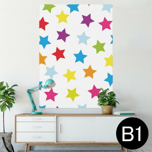 �|�X�^�[ �E�H�[���X�e�b�J�[ �V�[�����X�e�b�J�[ ���� 728×1030mm B1 �ʐ^ �t�H�g �� �C���e���A ������� �@�������� wall sticker poster 007045 �J���t���@���@�͗l