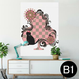 �|�X�^�[ �E�H�[���X�e�b�J�[ �V�[�����X�e�b�J�[ ���� 728×1030mm B1 �ʐ^ �t�H�g �� �C���e���A ������� �@�������� wall sticker poster 007515 �`�F�b�N�@�L�@�l�R�@�s���͗l