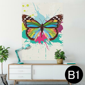 �|�X�^�[ �E�H�[���X�e�b�J�[ �V�[�����X�e�b�J�[ ���� 728×1030mm B1 �ʐ^ �t�H�g �� �C���e���A ������� �@�������� wall sticker poster 007604 �J���t���@���@�C���N�@�y���L