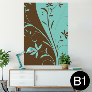 �|�X�^�[ �E�H�[���X�e�b�J�[ �V�[�����X�e�b�J�[ ���� 728×1030mm B1 �ʐ^ �t�H�g �� �C���e���A ������� �@�������� wall sticker poster 007736 �ԁ@�@���F�@�u���E��