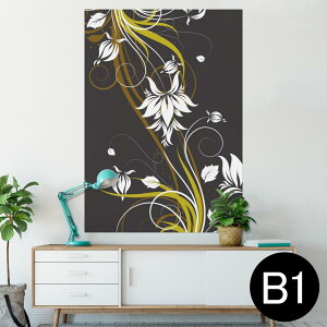 �|�X�^�[ �E�H�[���X�e�b�J�[ �V�[�����X�e�b�J�[ ���� 728×1030mm B1 �ʐ^ �t�H�g �� �C���e���A ������� �@�������� wall sticker poster 007750 �ԁ@�@���@�u���b�N