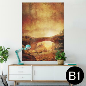 �|�X�^�[ �E�H�[���X�e�b�J�[ �V�[�����X�e�b�J�[ ���� 728×1030mm B1 �ʐ^ �t�H�g �� �C���e���A ������� �@�������� wall sticker poster 007911 �C���X�g�@�t�@���^�W�[�@�����@��