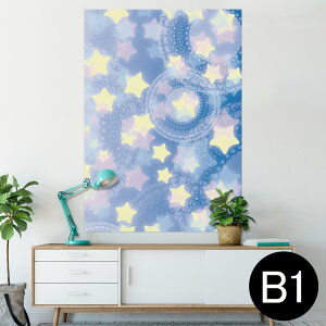 �|�X�^�[ �E�H�[���X�e�b�J�[ �V�[�����X�e�b�J�[ ���� 728×1030mm B1 �ʐ^ �t�H�g �� �C���e���A ������� �@�������� wall sticker poster 007992 ���@�X�^�[�@���[�X�@�͗l�@�p�X�e��