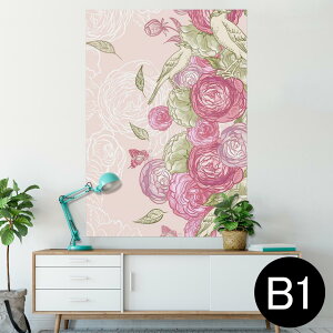 �|�X�^�[ �E�H�[���X�e�b�J�[ �V�[�����X�e�b�J�[ ���� 728×1030mm B1 �ʐ^ �t�H�g �� �C���e���A ������� �@�������� wall sticker poster 008173 �ԁ@�@�s���N�@�C���X�g�@��