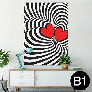 �|�X�^�[ �E�H�[���X�e�b�J�[ �V�[�����X�e�b�J�[ ���� 728×1030mm B1 �ʐ^ �t�H�g �� �C���e���A ������� �@�������� wall sticker poster 008308 �n�[�g�@�ԁ@���b�h�@����