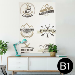 �|�X�^�[ �E�H�[���X�e�b�J�[ �V�[�����X�e�b�J�[ ���� 728×1030mm B1 �ʐ^ �t�H�g �� �C���e���A ������� �@�������� wall sticker poster 009773 �X�e�b�J�[�@�p��@����