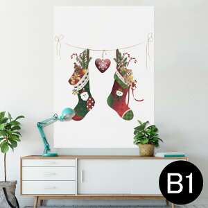 �|�X�^�[ �E�H�[���X�e�b�J�[ �V�[�����X�e�b�J�[ ���� 728×1030mm B1 �ʐ^ �t�H�g �� �C���e���A ������� �@�������� wall sticker poster 009968 �N���X�}�X�@�n�[�g�@�v���[���g