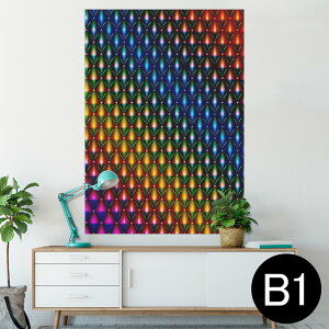 �|�X�^�[ �E�H�[���X�e�b�J�[ �V�[�����X�e�b�J�[ ���� 728×1030mm B1 �ʐ^ �t�H�g �� �C���e���A ������� �@�������� wall sticker poster 011753 ���C���{�[�@�J���t���@�͗l