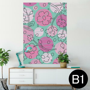 �|�X�^�[ �E�H�[���X�e�b�J�[ �V�[�����X�e�b�J�[ ���� 728×1030mm B1 �ʐ^ �t�H�g �� �C���e���A ������� �@�������� wall sticker poster 011842 �ԁ@�@�s���N