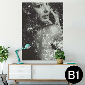 �|�X�^�[ �E�H�[���X�e�b�J�[ �V�[�����X�e�b�J�[ ���� 728×1030mm B1 �ʐ^ �t�H�g �� �C���e���A ������� �@�������� wall sticker poster 011875 �����@�@���m�g�[��