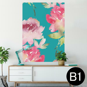 �|�X�^�[ �E�H�[���X�e�b�J�[ �V�[�����X�e�b�J�[ ���� 728×1030mm B1 �ʐ^ �t�H�g �� �C���e���A ������� �@�������� wall sticker poster 012287 �ԁ@�΁@�s���N