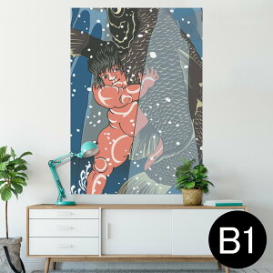 �|�X�^�[ �E�H�[���X�e�b�J�[ �V�[�����X�e�b�J�[ ���� 728×1030mm B1 �ʐ^ �t�H�g �� �C���e���A ������� �@�������� wall sticker poster 012943 �a�@��@�C���X�g