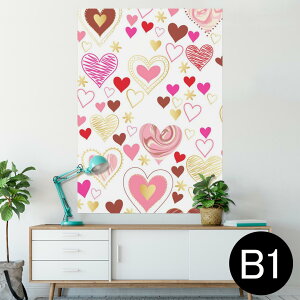 �|�X�^�[ �E�H�[���X�e�b�J�[ �V�[�����X�e�b�J�[ ���� 728×1030mm B1 �ʐ^ �t�H�g �� �C���e���A ������� �@�������� wall sticker poster 013309 �n�[�g�@���킢���@�s���N