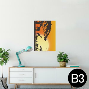 �|�X�^�[ �E�H�[���X�e�b�J�[ �V�[�����X�e�b�J�[ ���� 364×515mm B3 �ʐ^ �t�H�g �� �C���e���A ������� �������� wall sticker poster 001243 �T�t�@���@�����@�[��