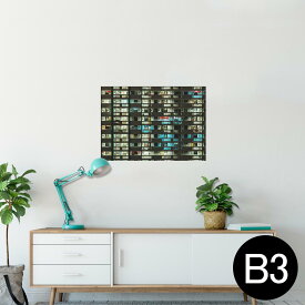 ポスター ウォールステッカー シール式ステッカー 飾り 364×515mm B3 写真 フォト 壁 インテリア おしゃれ 剥がせる wall sticker poster 023797 建物　写真