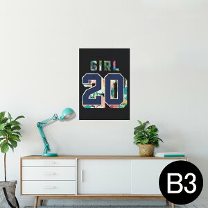 |X^[ EH[XebJ[ V[XebJ[  364×515mm B3 ʐ^ tHg  CeA   wall sticker poster 012303 p@@S