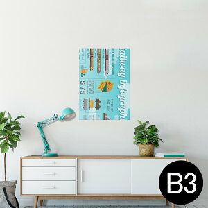 |X^[ EH[XebJ[ V[XebJ[  364×515mm B3 ʐ^ tHg  CeA   wall sticker poster 013445 dԁ@蕨@