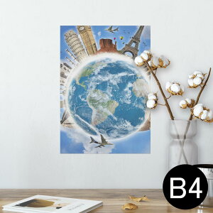 �|�X�^�[ �E�H�[���X�e�b�J�[ �V�[�����X�e�b�J�[ ���� 257×364mm B4 �ʐ^ �t�H�g �� �C���e���A ������� �������� wall sticker poster 004706 �n���@���E�@�C���X�g