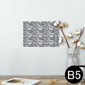 ポスター ウォールステッカー シール式ステッカー 飾り 182×257mm B5 写真 フォト 壁 インテリア おしゃれ 剥がせる wall sticker poster 025609 お金　札束　柄