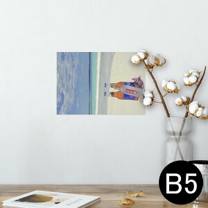 |X^[ EH[XebJ[ V[XebJ[  182×257mm B5 ʐ^ tHg  CeA   wall sticker poster 025805 r[`@@@C